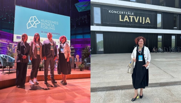 LAFF prezidente Ingūna Jurgelāne-Kaldava piedalās Kurzemes Biznesa forumā 2025